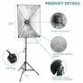 45331 85W Dimmable LED Softbox Diffuser Stand Kit Image 3