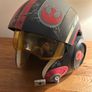 Pair of Disney Parks Exclusive Luke Skywalker X Wing Helmets. Mint Condition. Image 5