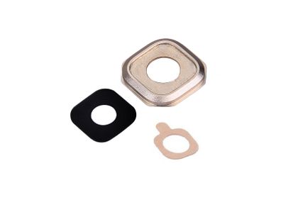 Samsung Galaxy A3 A5 A7 2016 Camera Lens Rear Back Glass Cover & Frame Gold New - FHT11SMCL