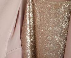 PRIMARK blush bling cami Sz 12