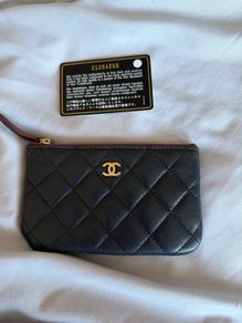 chanel 'O case' purse