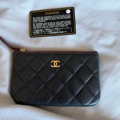 chanel 'O case' purse