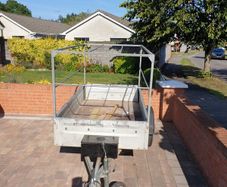 Aluminium trailer 7x4