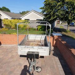 Aluminium trailer 7x4