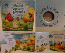 Usborne Musical Nursery Rhymes sounds book Hardback
