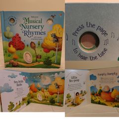 Usborne Musical Nursery Rhymes sounds book Hardback