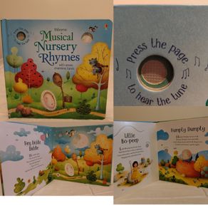 Usborne Musical Nursery Rhymes sounds book Hardback