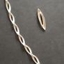 925 Matching Silver Bracelet and Pendant Set Image 4