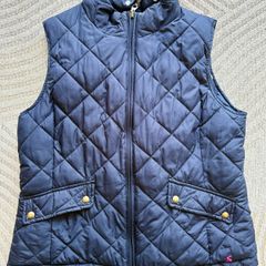Joules Navy Blue Reversible Showerproof Gilet UK14