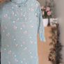 romper long-sleeved romper with ruffles and floral print very comfortable girl clothes Image 3