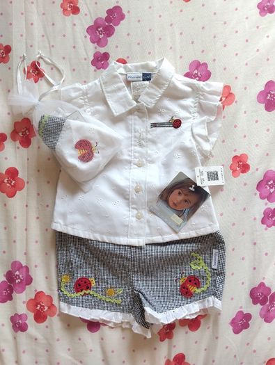 Designer 3 Piece Baby Outfit, NEW WITH TAGS