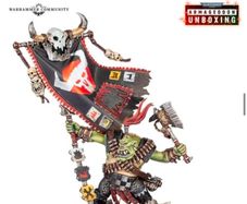 Warhammer 40K Ork Bannernob