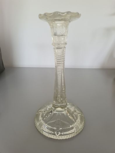 Candle Holder Vintage Glass Candle Stick Table Decor