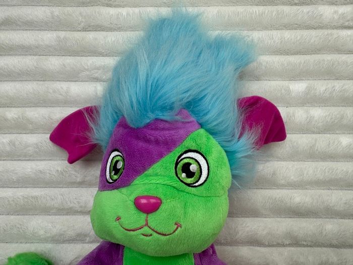 Spin Master Purple Blue Green Yikes Popples Plush Used Please see pictures