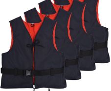 Buoyancy Aids 4 pcs 50 N 70-90 kg Navy Blue