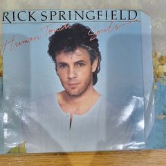 Rick Springfield Human Touch 7 inch single RICK1
