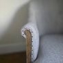 LIKE NEW Sherlock Buttoned Belgian Soft Twill Armchair RRP717euro Image 10