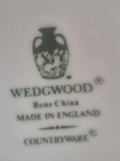 Vintage Wedgwood Countryware White Bone China Corinthian Dish