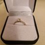white gold diamond engagement ring Image 8