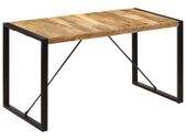 Dining Table 140x70x75 cm Solid Mango Wood