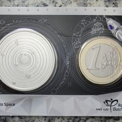 Netherlands 1 Euro Base Metals Brilliant Uncirculated Coin 2023 - Women to Space