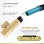 Flexi Hose Expandable Garden Hose  50FT Heavy Duty Water Hose, Retractable Hose with 2cm Brass Fittings Expandable Hose Design Includes Spray Nozzle Image 2