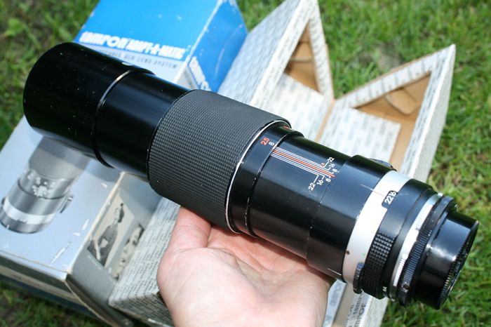 TAMRON SP 300mm F/5.6 TELE MACRO Lens With C/Y conversion adapter from JAPAN