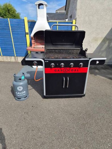 Charbroil gas to coal BBQ