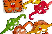 144 Packs - Kids Fun Party Animal Masks - Job Lot!