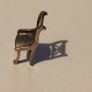 Handmade Sterling Silver Chair Image 4