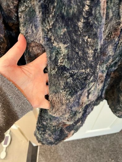 Designer Faux Fur Teddy Coat - Size 12 / Size 14