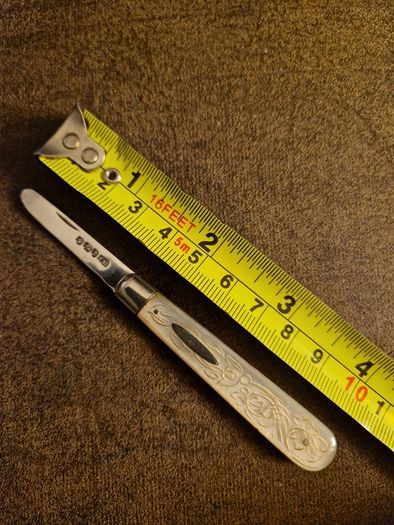 Victorian Sterling Silver Fruit Knife