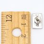 925 Vintage Sterling Silver Kit Heath Studs Image 8