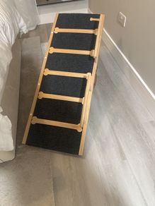 Adjustable Wooden dog ramp 120cm long - 6 levels