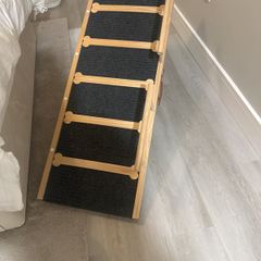 Adjustable Wooden dog ramp 120cm long - 6 levels
