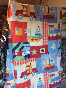 Nursery duvet cover & curtains