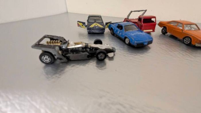 vintage model corgi cars