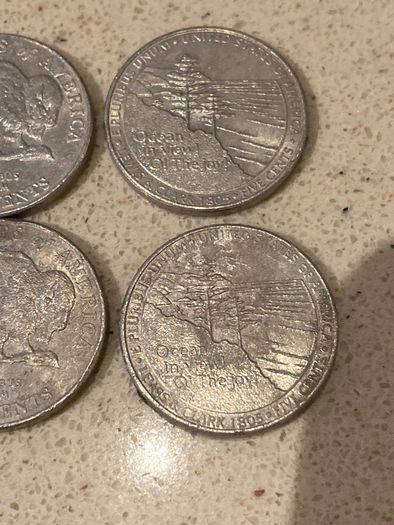 USA 5 cents commemorative lot of 32 coins