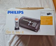 Phillips magic 5 classic dect fax machine ppf-653 black In like new condition works perfectly