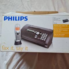 Phillips magic 5 classic dect fax machine ppf-653 black In like new condition works perfectly