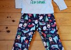 Age 5-6 Christmas Santa Pyjamas