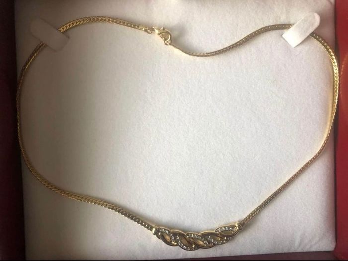 Gold plated necklace