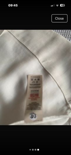 Paul Costello ivory viscose top size 12