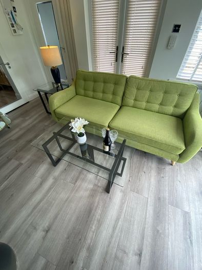 Glass Top Coffee Table and matching Side table