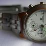 King Quartz Chronograph Watch Water Resistant New Battery Image 8
