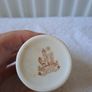 Belleek brown stamp bud vase Image 2