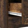 Sideboard with Drawers Smoked Oak 71x35x84 cm Image 7