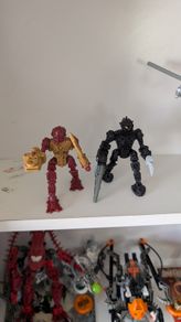 Bionicle Jaller and nuparu McDonald's toys
