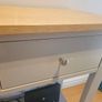 Linen Grey 2 Drawer Console Table Image 7