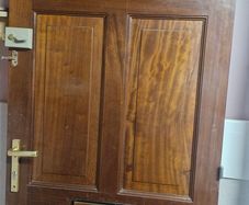 solid mahogany front door